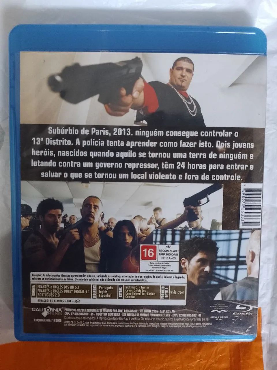 Blu-ray B13 13? Distrito (Dublado e Legendado) - Foto 3