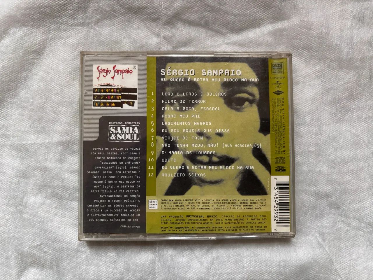 Sérgio Sampaio - Eu Quero É Botar Meu Bloco Na Rua (CD) - Foto 3
