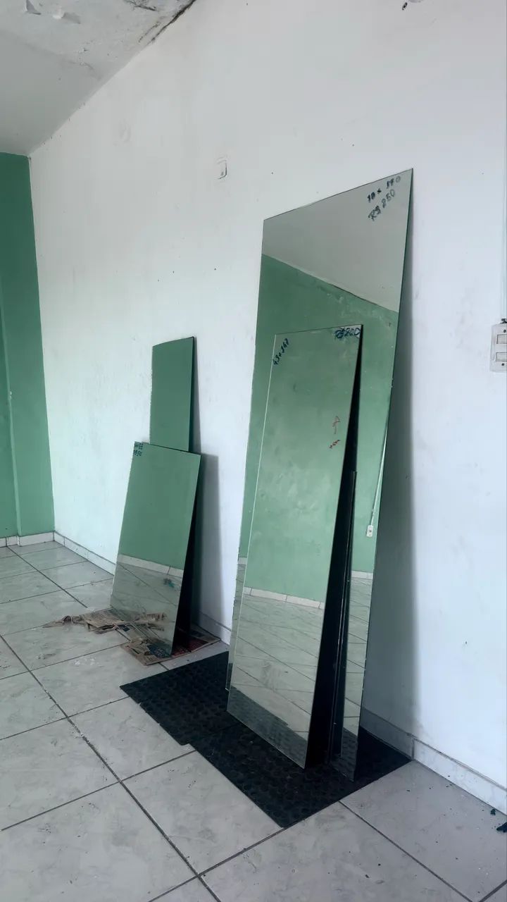 Espelhos usados 