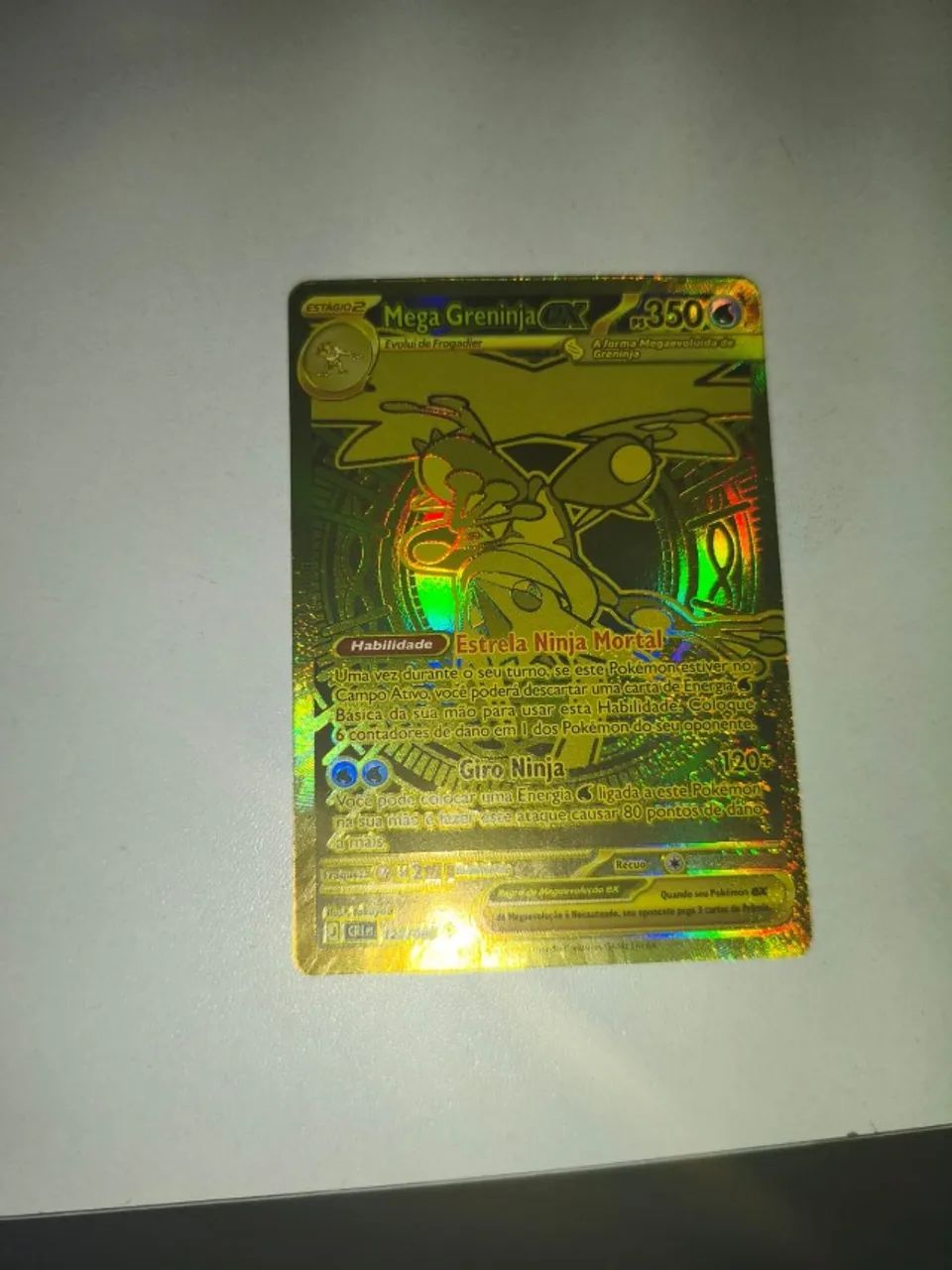 (carta) Mega Greninja EX GOLD - Foto 2
