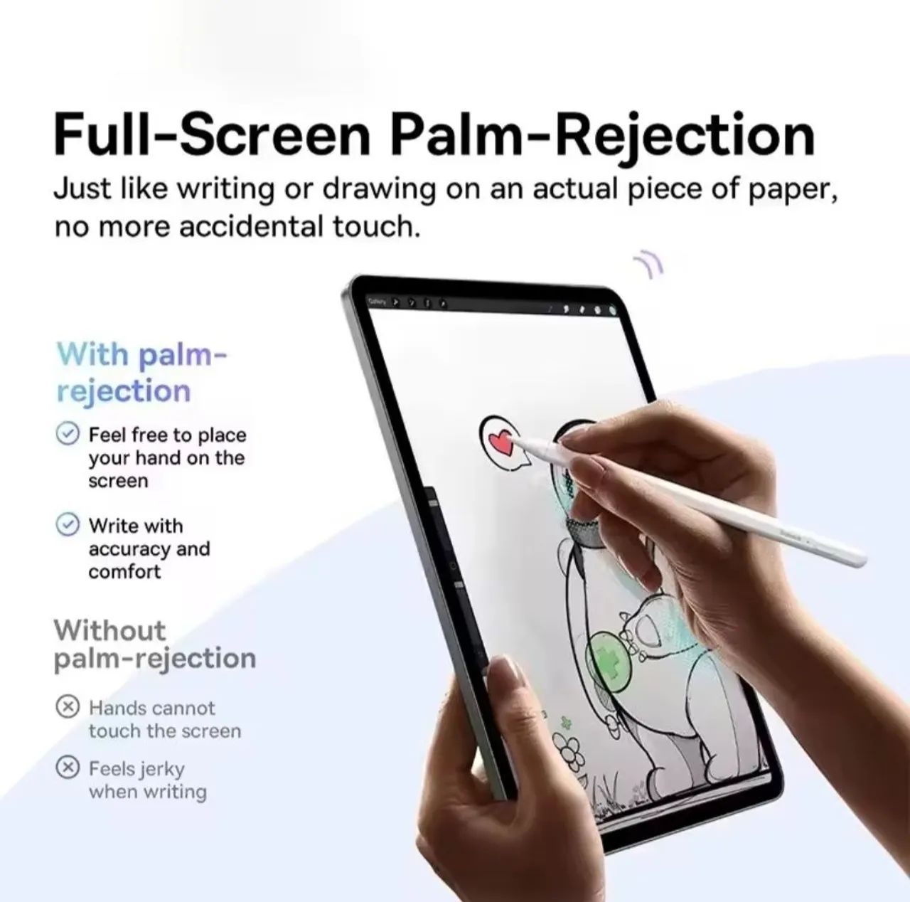 Caneta para Ipad Baseus - com rejeição de palma - NOVA - Foto 5