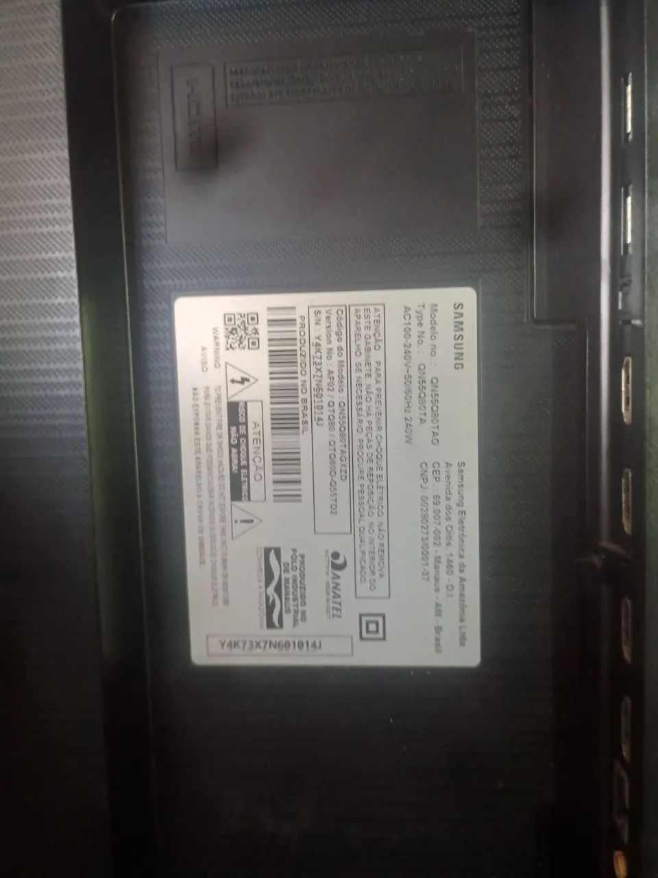 Tv com defeito 50 polegadas  - Foto 3