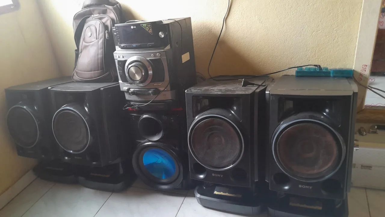 Conjunto de som  - Foto 3
