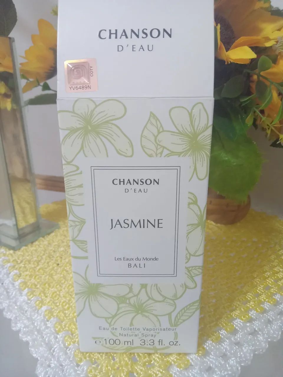 Perfume Chanson D EAU Jasmine natural Splay 100ml usado com caixa  - Foto 3