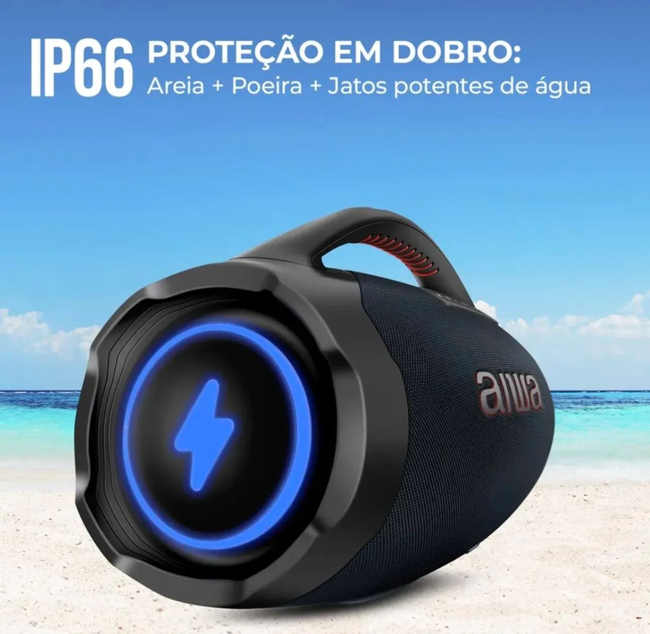 Caixa de som Aiwa  - Foto 2