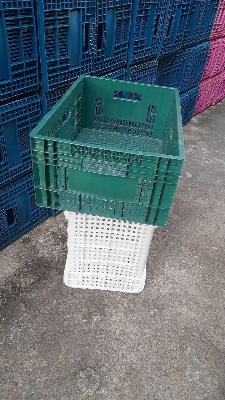 Caixa Plástica Agrícola Para Banana - Foto 5