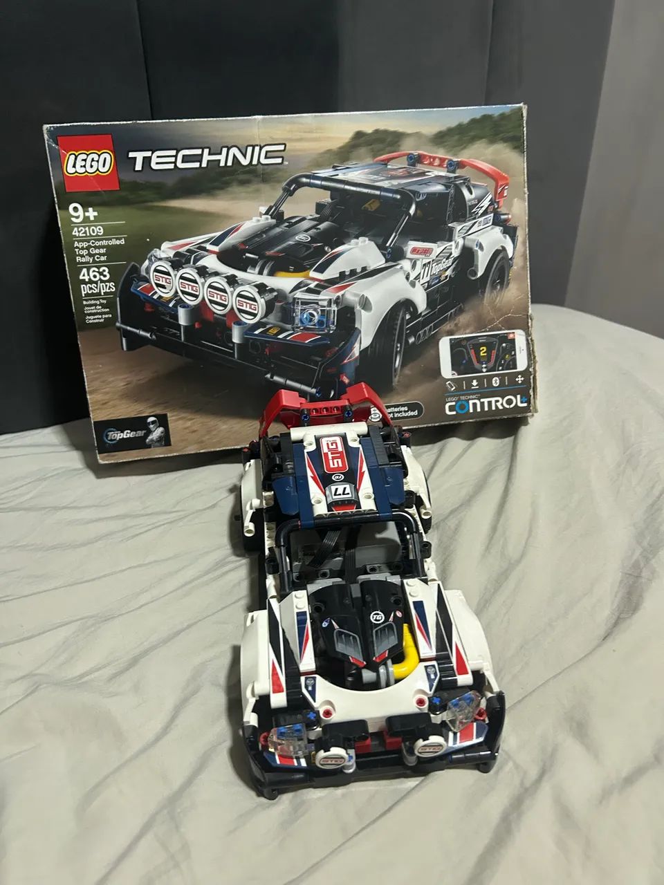   レディカーライル 3点セット LEGO Technic 42109 Top Gear Rally Car Control+ Completo com Caixa