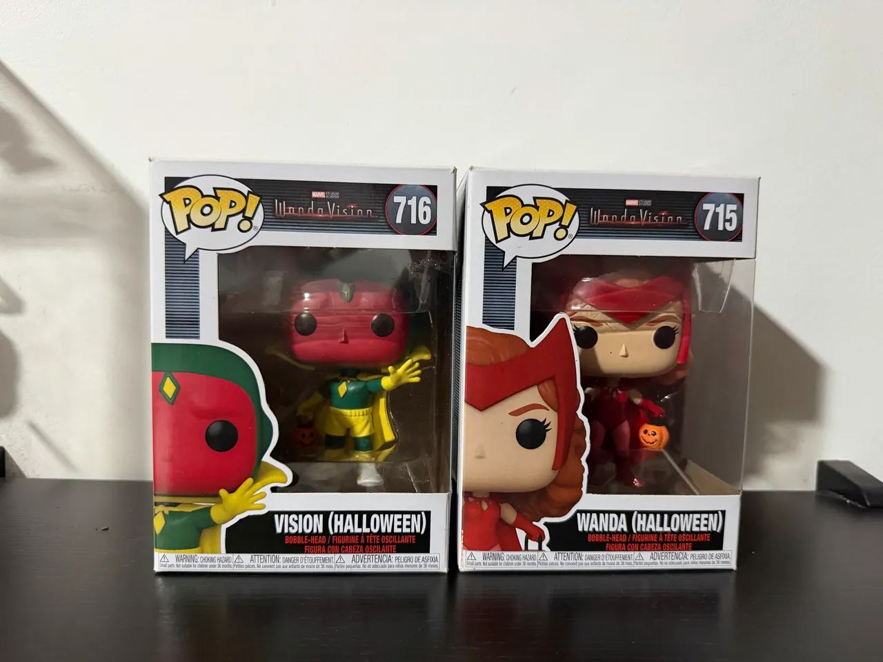 Funko Pop Wanda e visão halloween