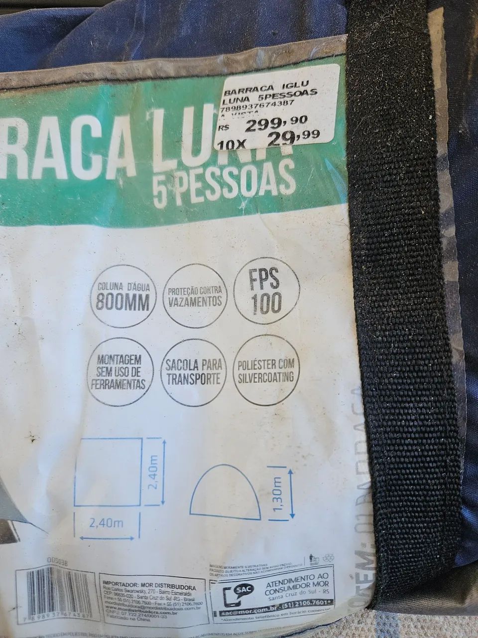 Barraca MOR Luna para 5 Pessoas - Foto 5