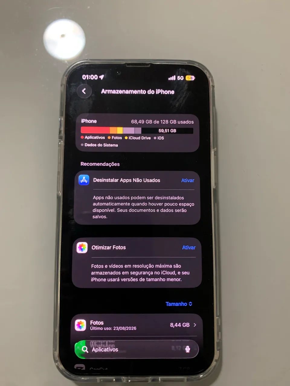 iPhone 13 Pro 128Gb - Detalhe - Foto 4