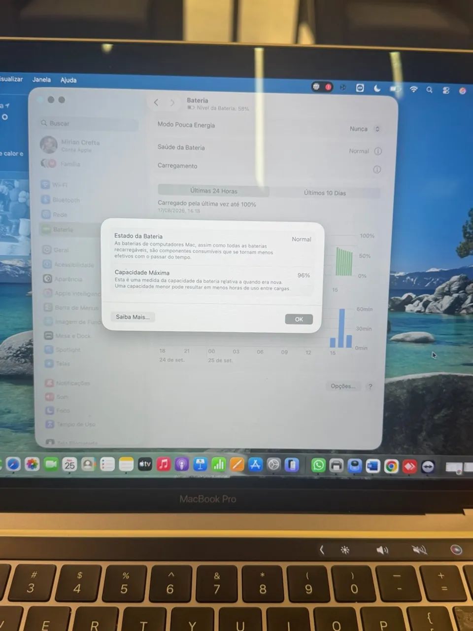 MacBook Pro Touch Bar 13 pol M2 8Gb - Foto 4