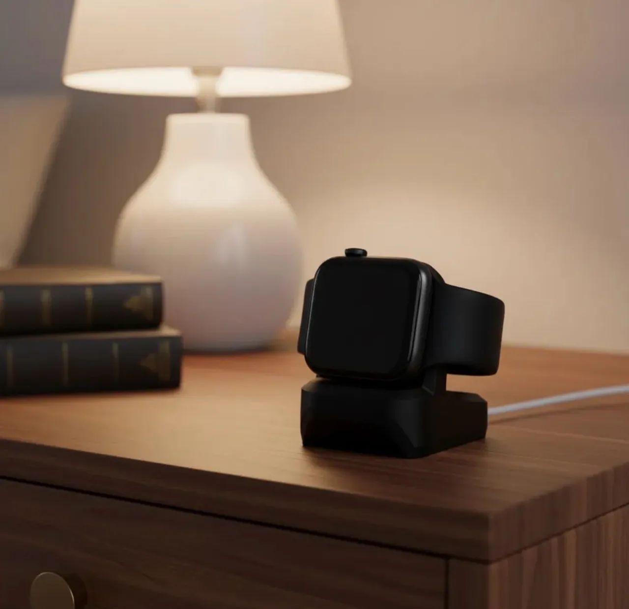 Suporte Carregador Apple Watch Base Mesa - Foto 4