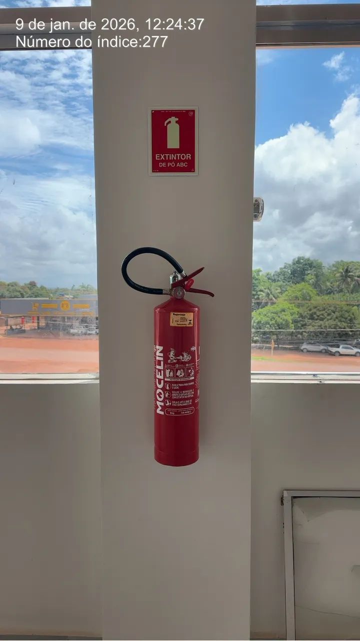 EXTINTOR DE PQS ABC DE 6kg Cap Ext: 4A 40BC Val 3 anos. - Foto 2