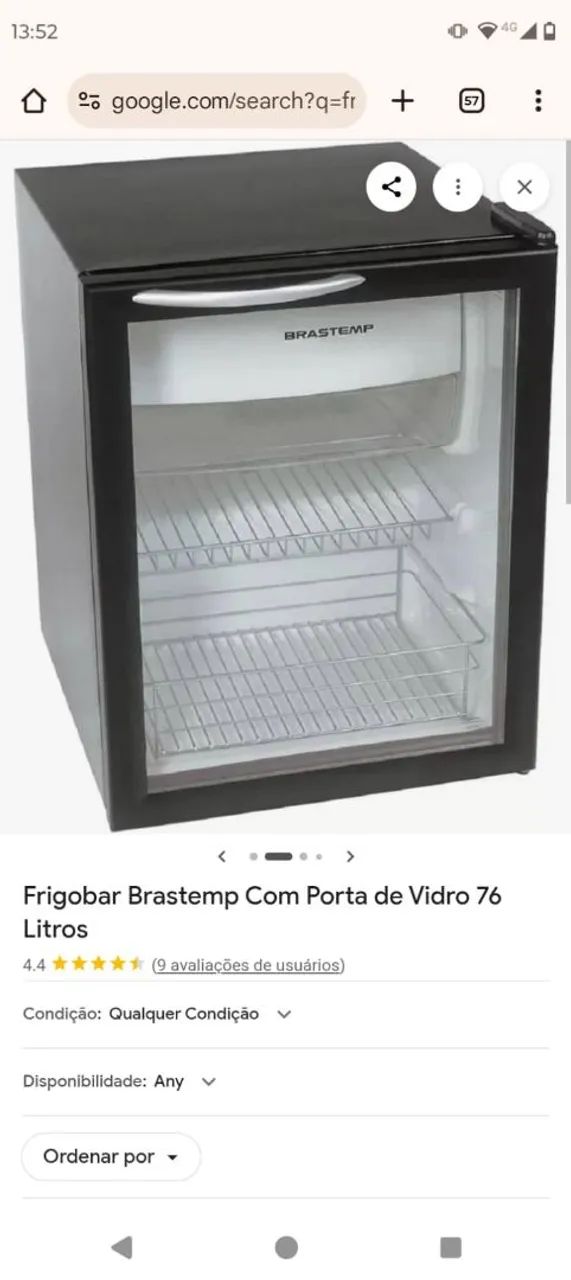 Frigobar Brastemp 