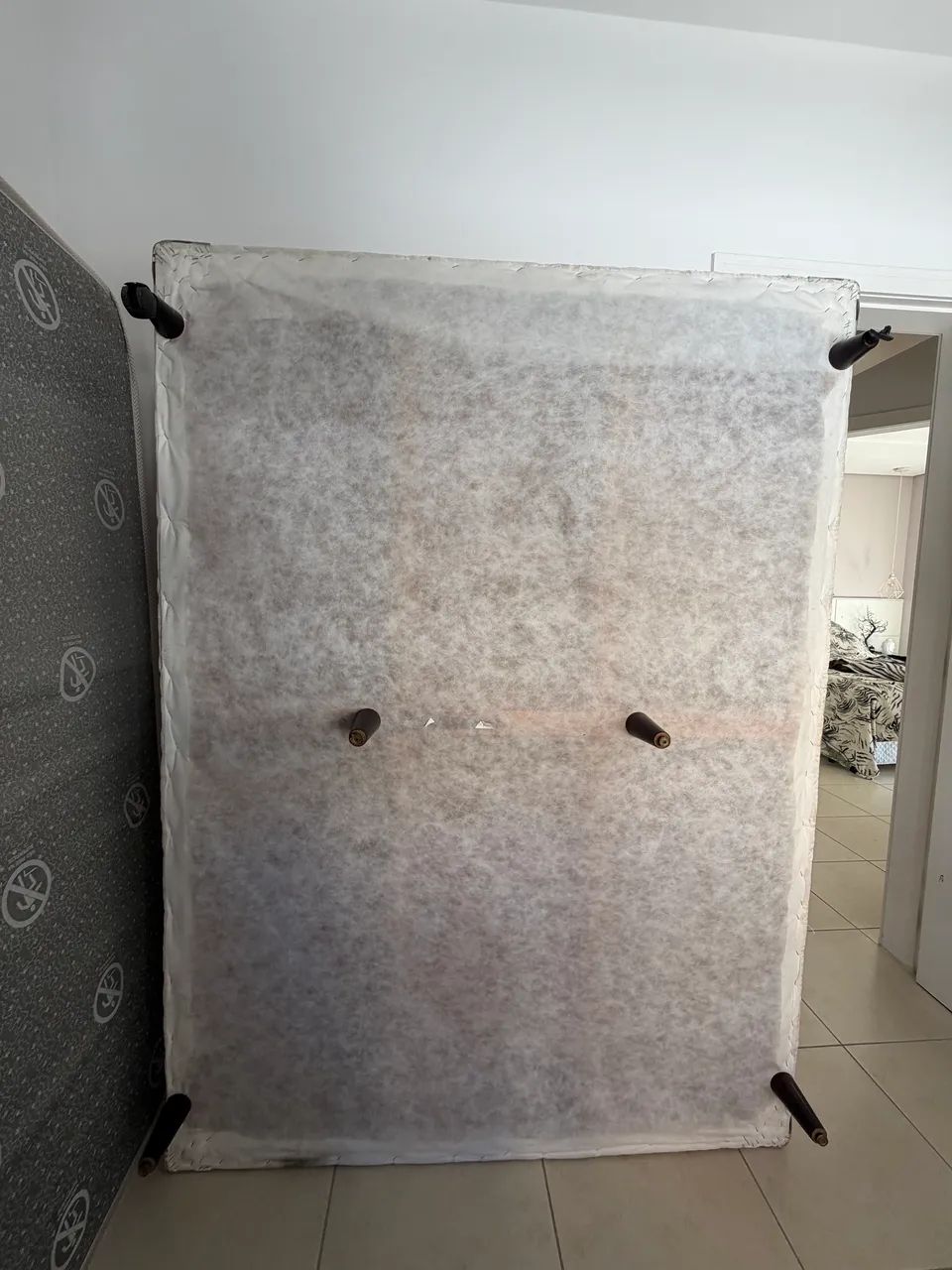 Cama box casal com colchão Orbhes - Foto 3