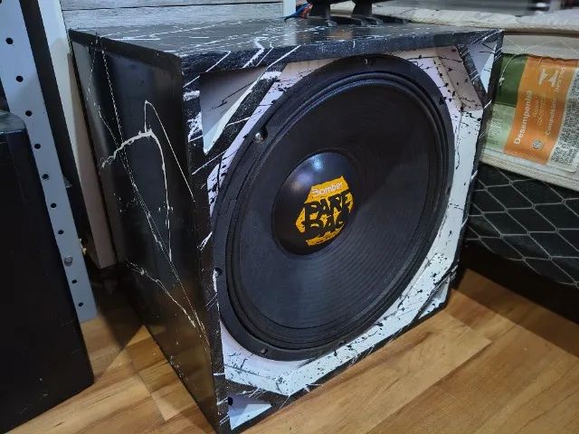 Caixa Full Trap 18" com Bomber Paredão 5k novo - Foto 2