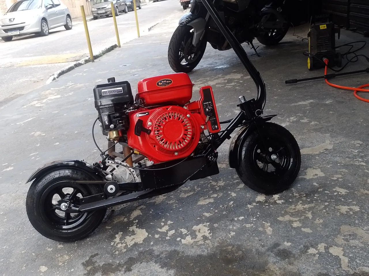VENDO WALKEMACHINE 210CC PARTIDA ELÉTRICA  - Foto 3