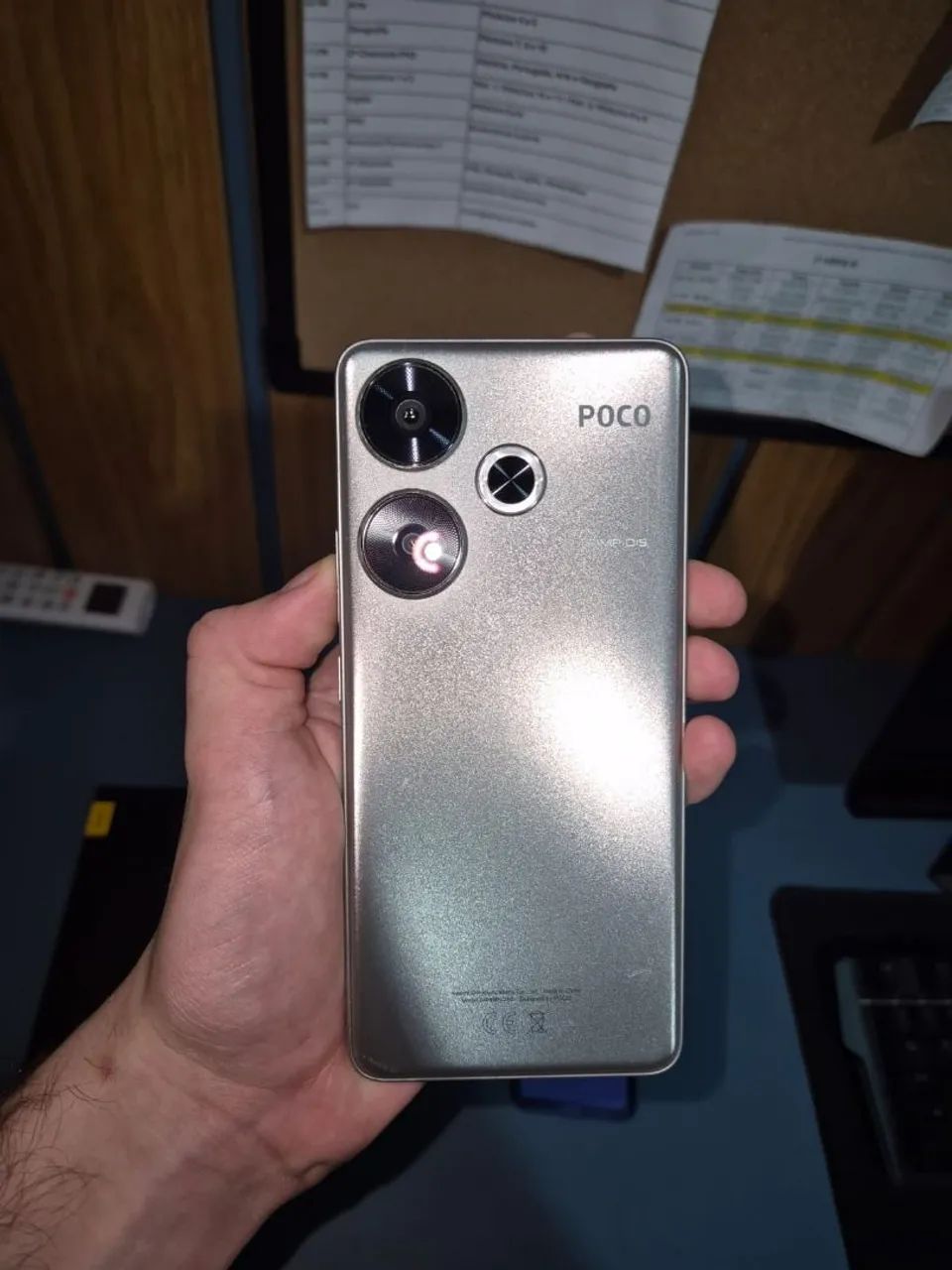Xiaomi Poco F6 8/256gb gray carregamento turbo - Celulares e
