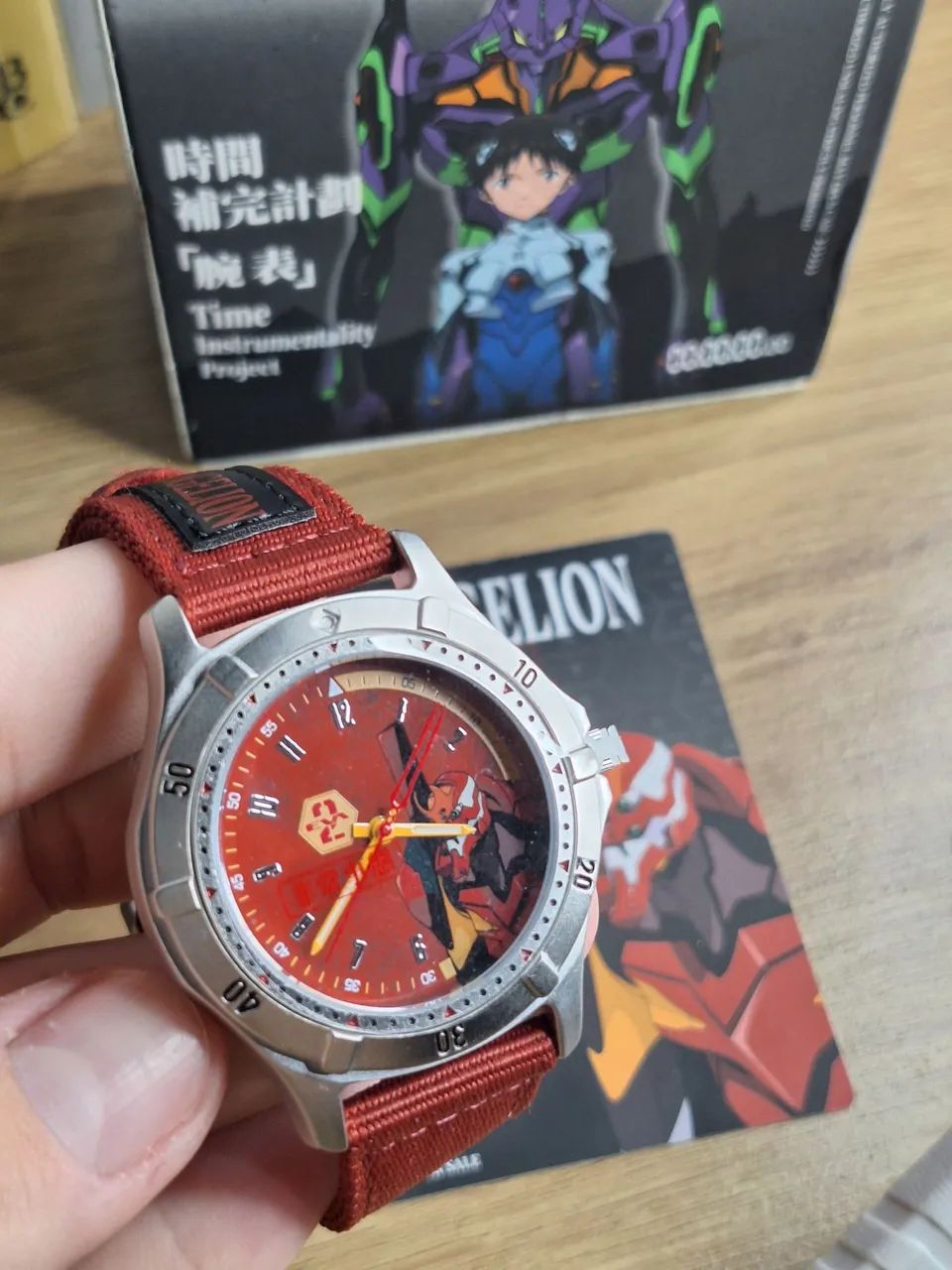 Relógio Evangelion Boxfun - EVA 02 - Foto 3