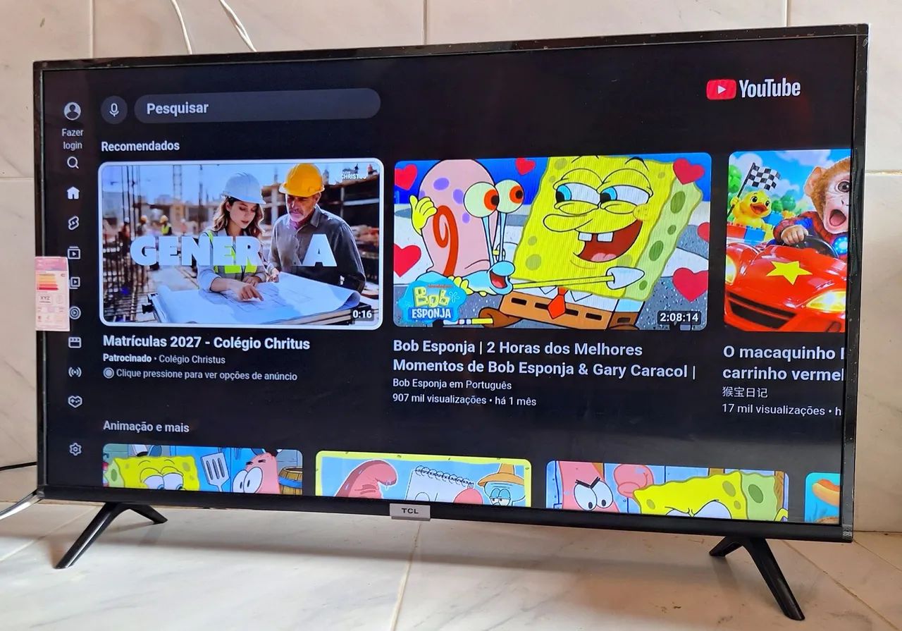 Tv Smart TCL Android 40' polegadas  - Foto 2