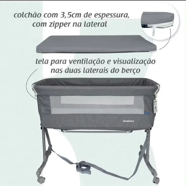 Berço de bebê portátil  - Foto 3