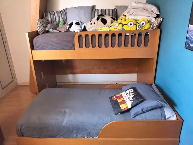 Cama Beliche com Escorregador