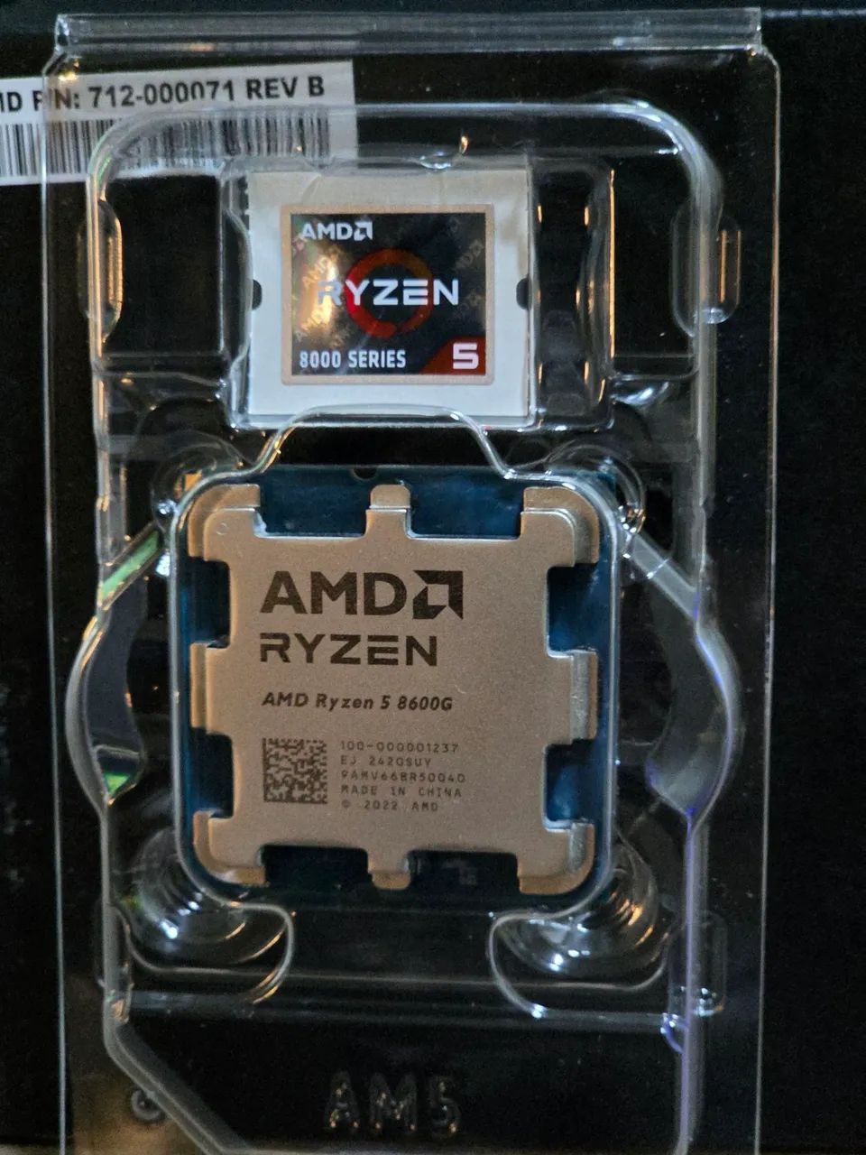 Processador AMD Ryzen 5 8600g + Caixa + Cooler Box + Nota Fiscal - Foto 4