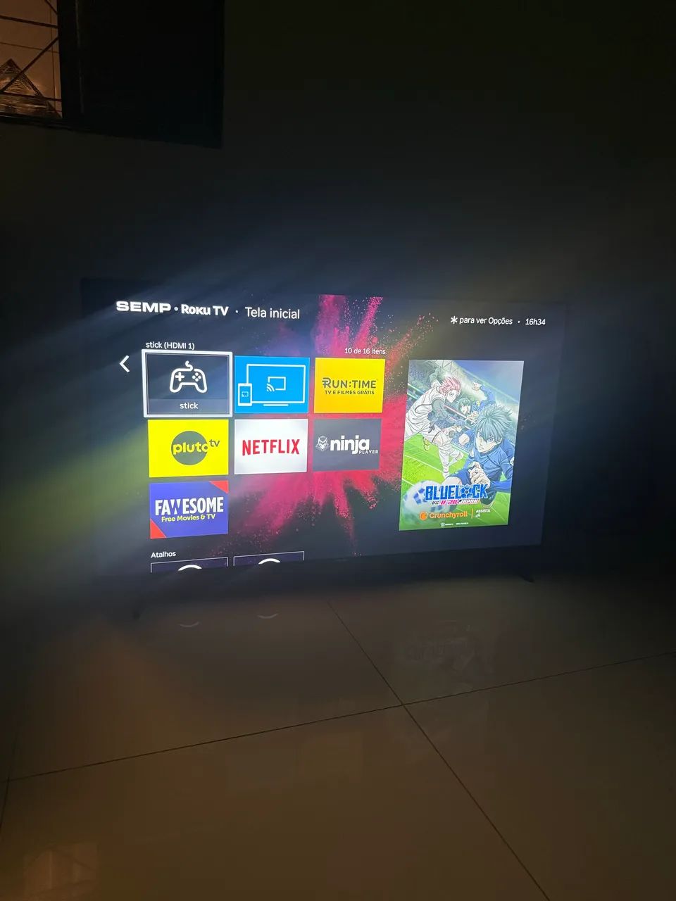 TV Smart SEMP Roku TV 50 Polegadas - Completa!