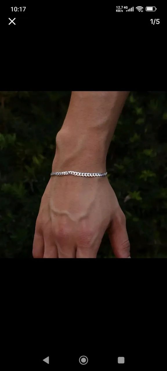 Pulseira Prata 925 - Foto 2