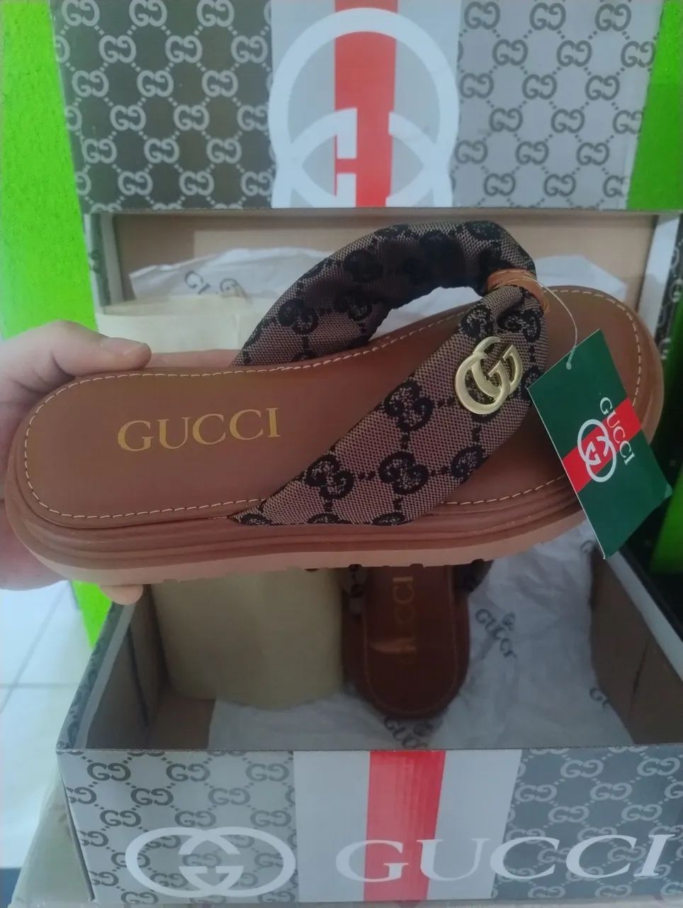 Sandália feminina Gucci - Foto 4