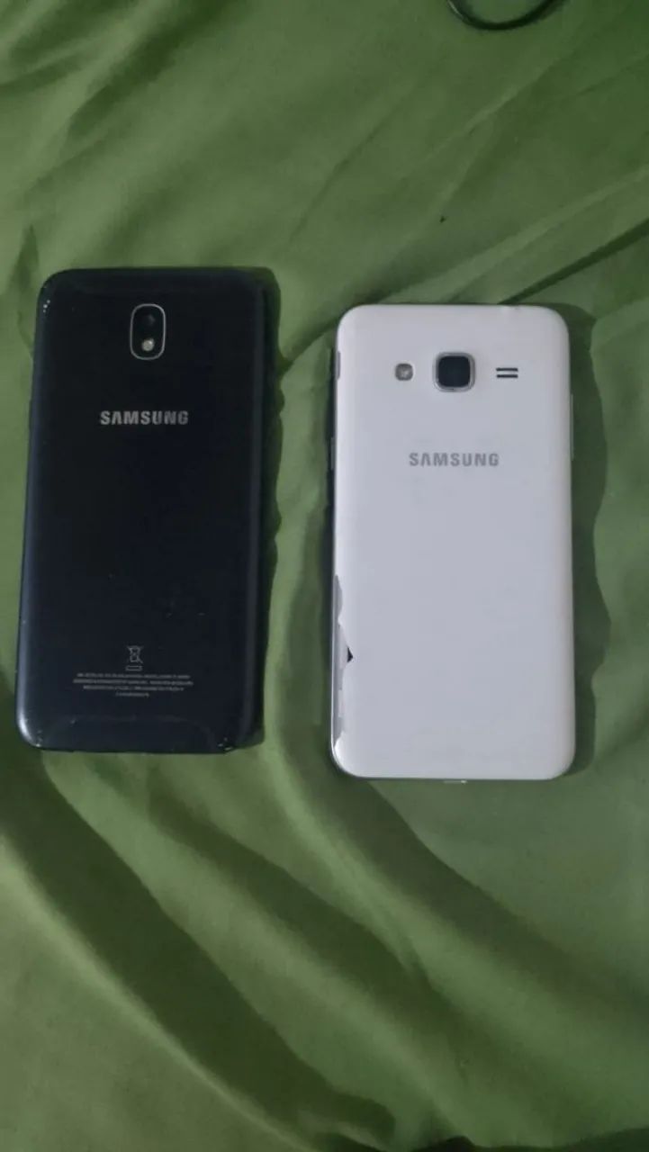 2 celulares Samsung nao liga