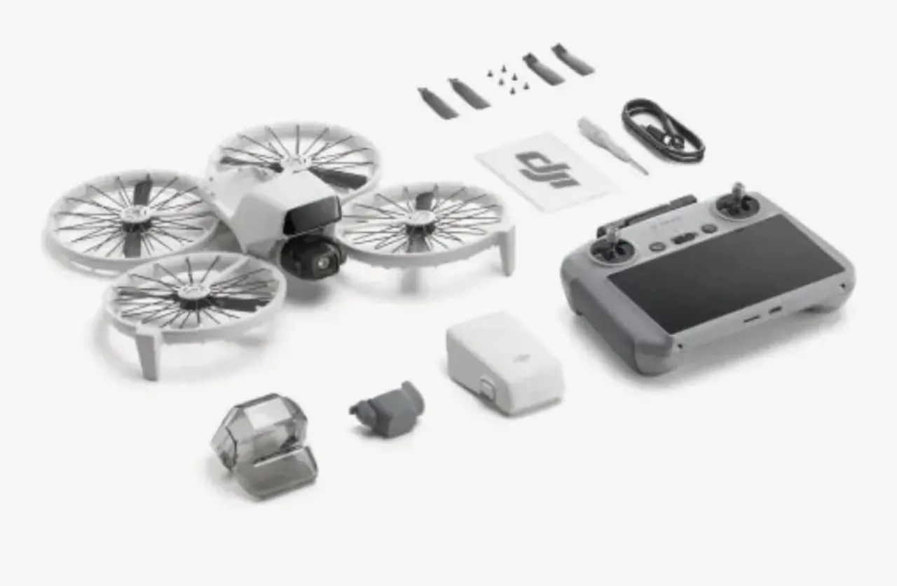 DRONE DJI FLIP COM RC 2 HOMOLOGADO ANATEL Nunca usado na caixa - Foto 2