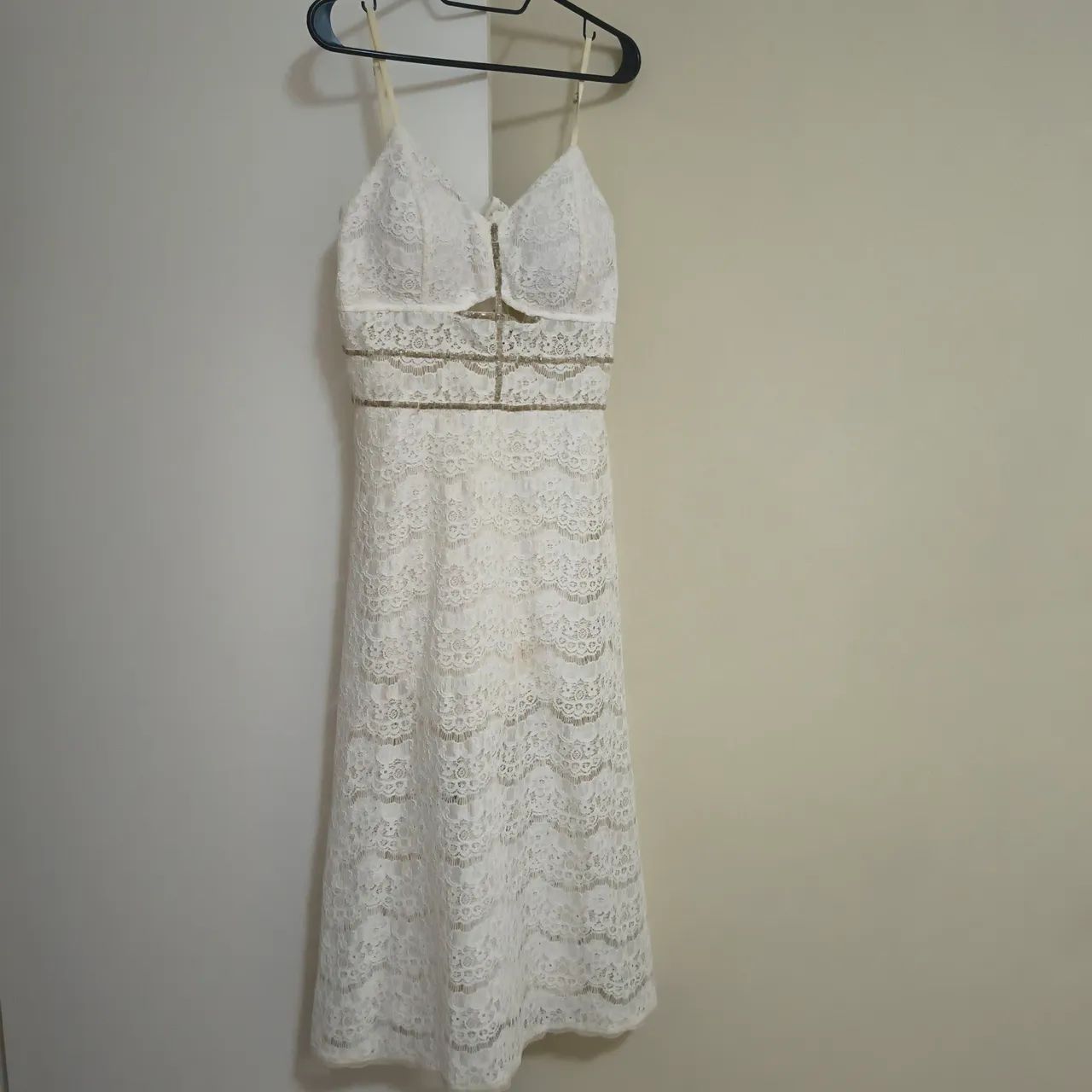 Vestido branco de renda - Foto 2