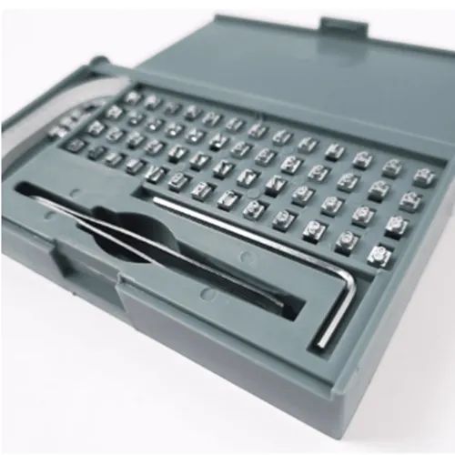 Kit Caracteres Datador P/ Seladora Contínua Cetro