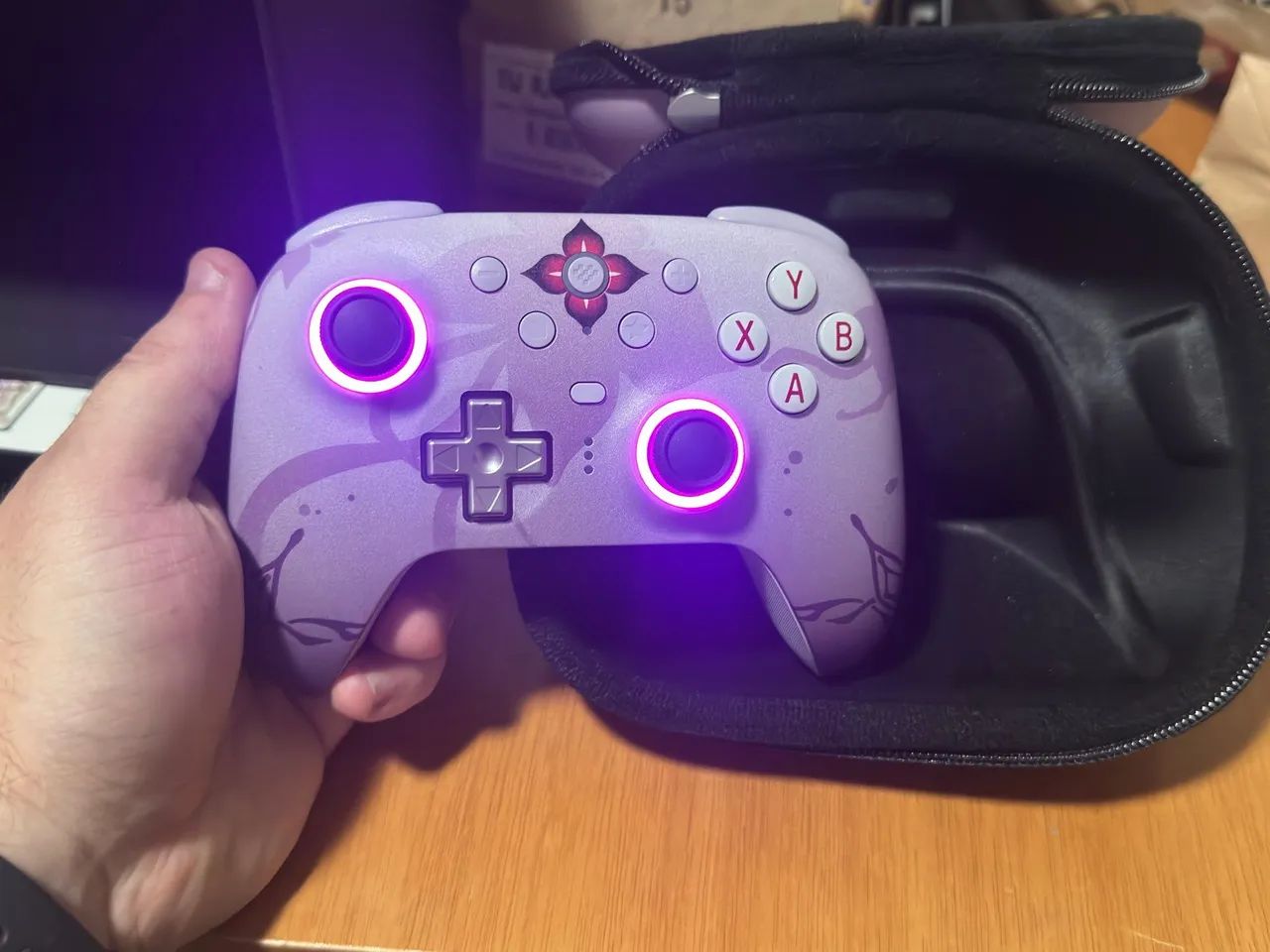 8BitDo Ultimate 2 Wireless Evernight Roxo - Edição Especial - Foto 4