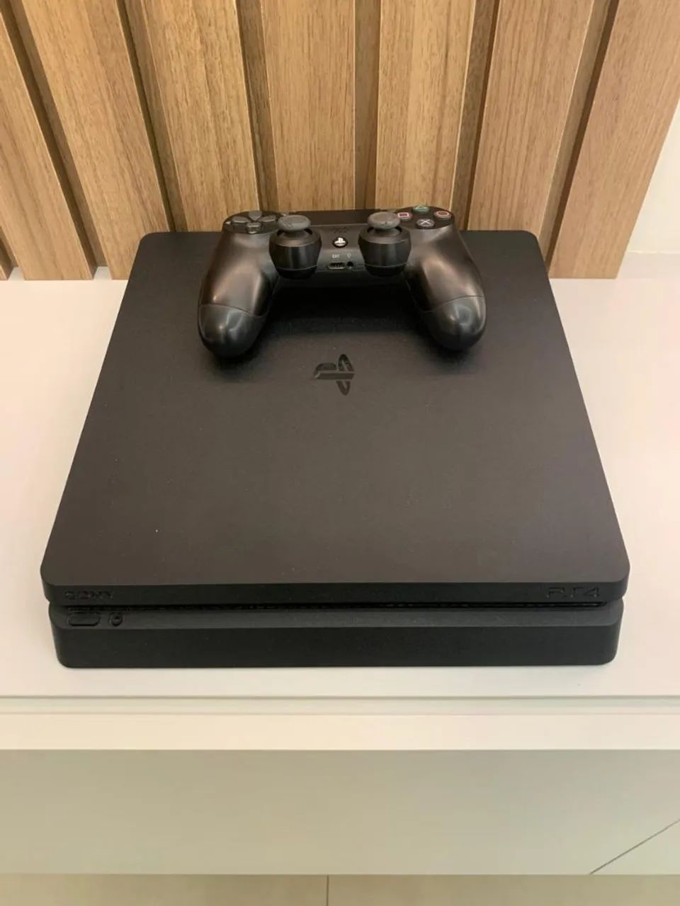 Ps4 slim 1 tb + 1 jogo PES 2021 - Foto 4