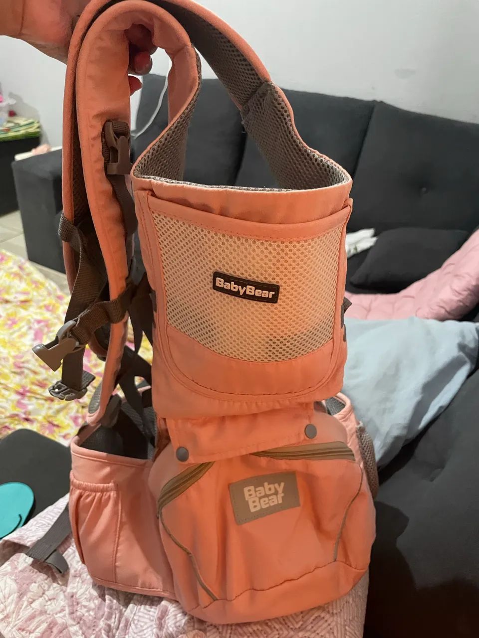 Bebê conforto + canguru de assento  - Foto 3