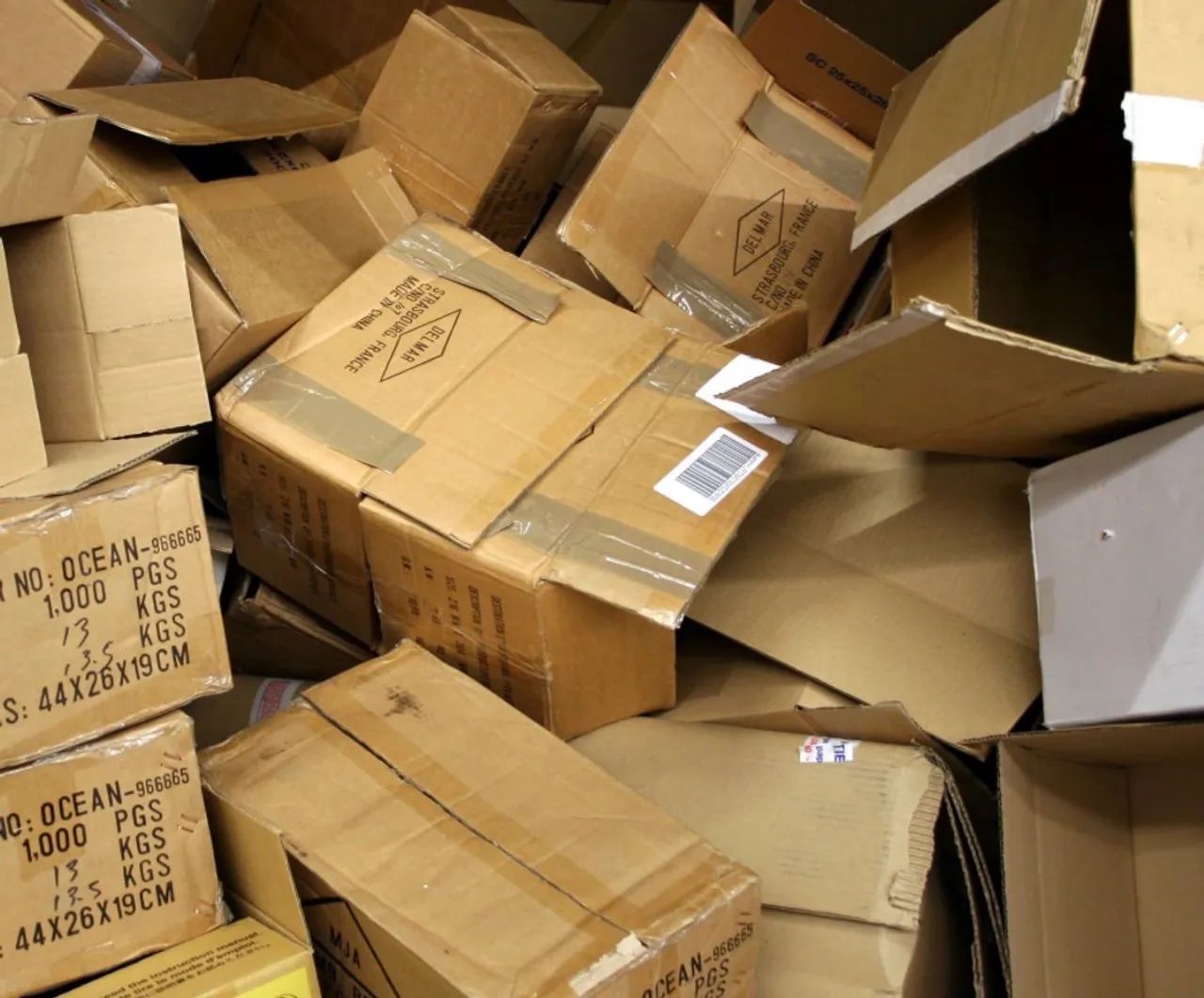 Caixa de papelão para e-commerce 