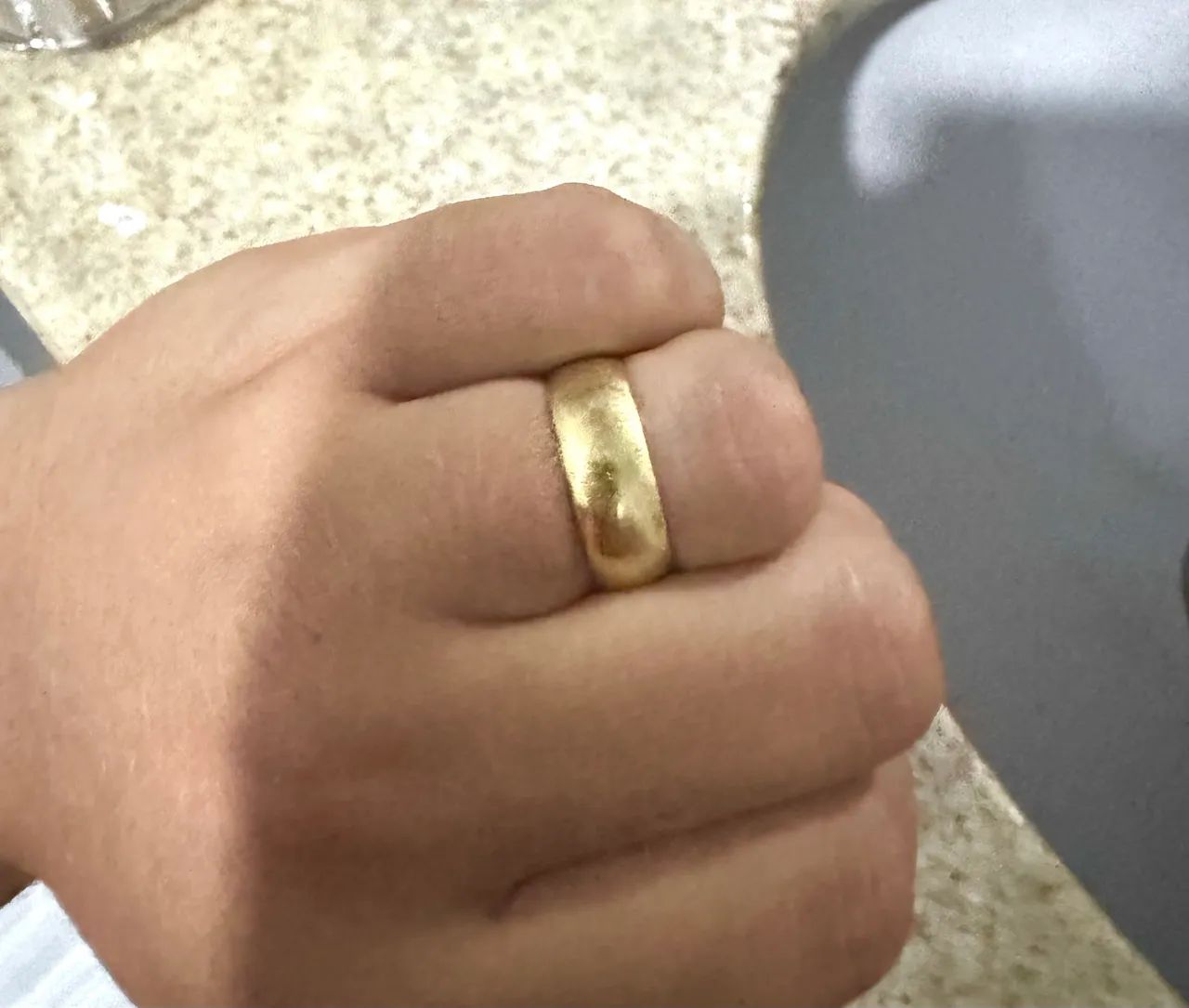 Aliança de ouro 5.1 gramas 