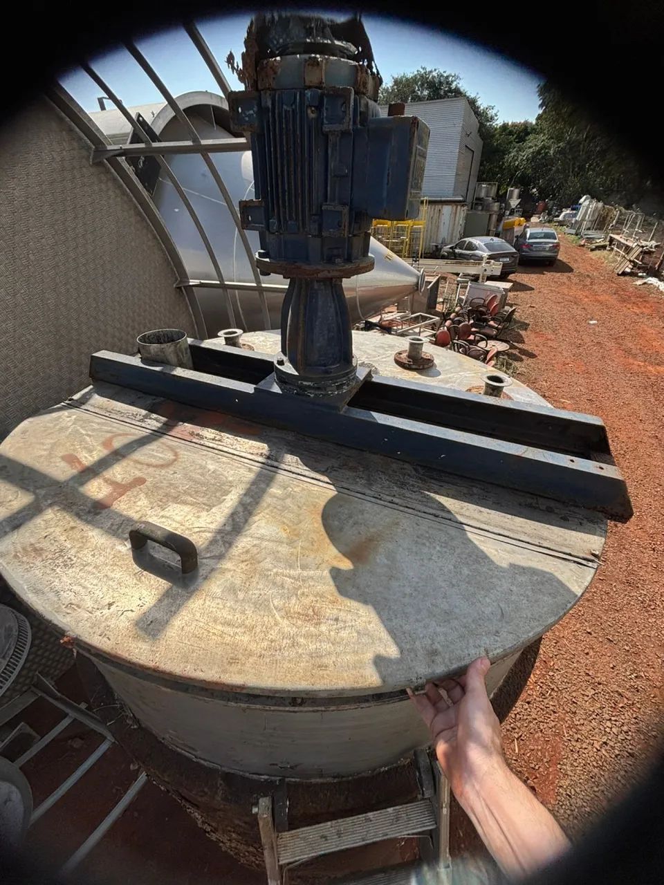 Tanque Misturador Encamisado em Aço Inox 5.000 Litros Agitação Tipo Cowles - Foto 4