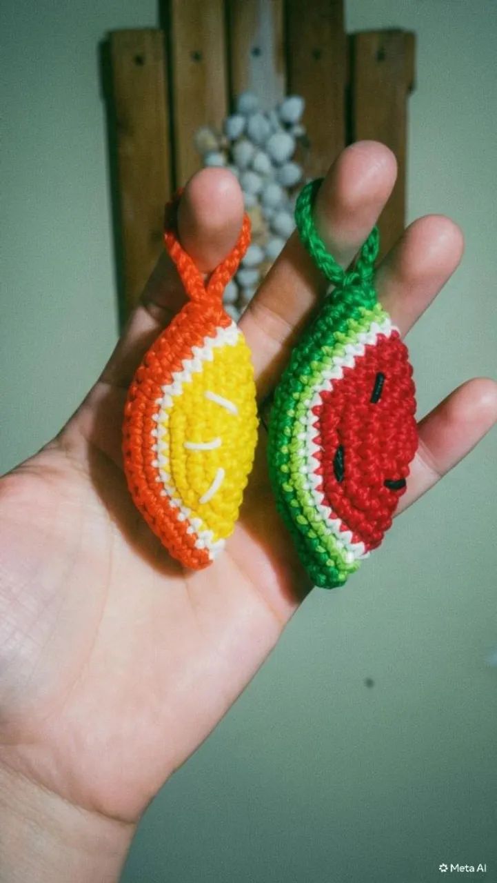 Chaveiros de amigurumi  - Foto 4