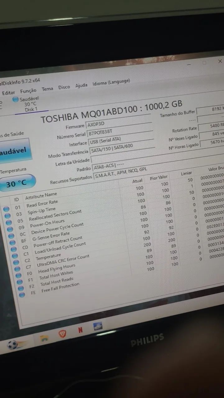 HD externo 1TB 3.1 cabo USB tipo C - Foto 3