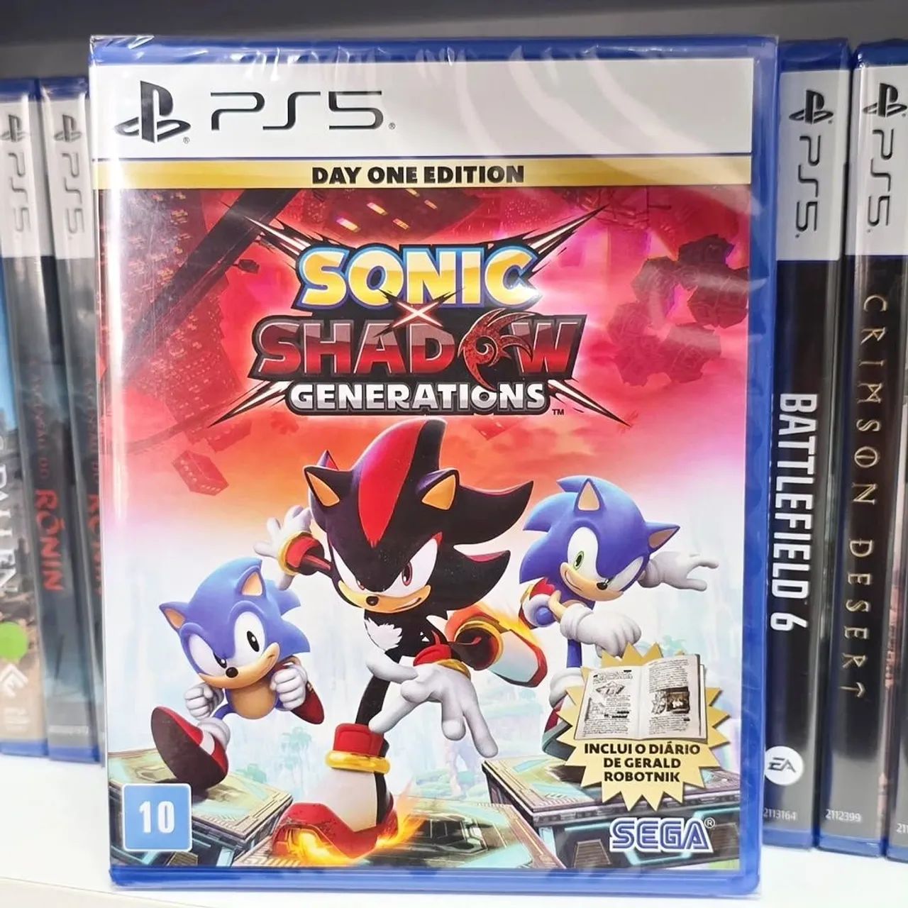 Game Lacrado Sonic x Shadow Generations ps5
