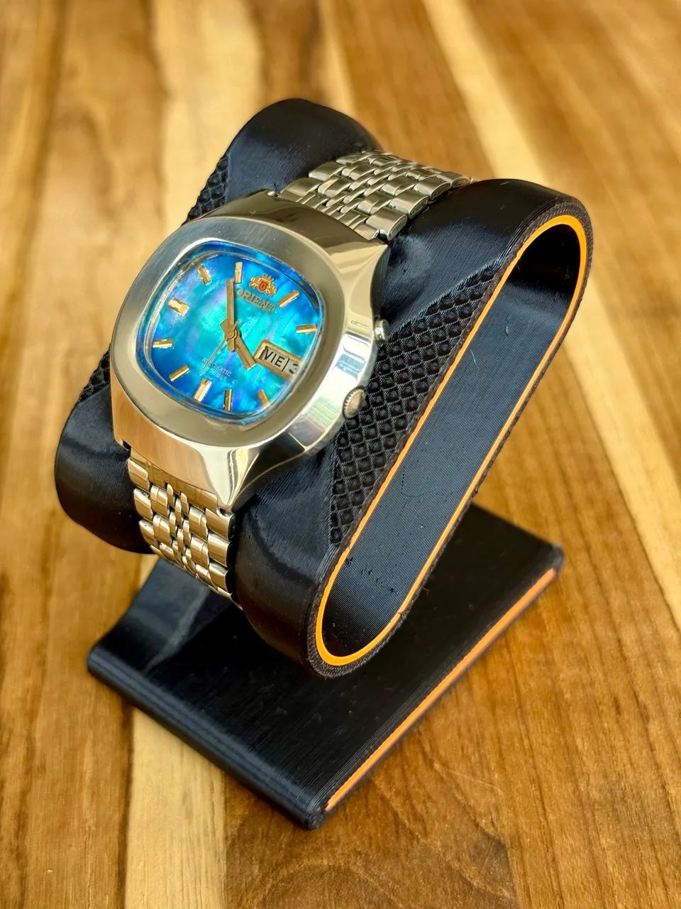 Relógio Orient Abalone Mexican Shell - 1970 - Foto 4