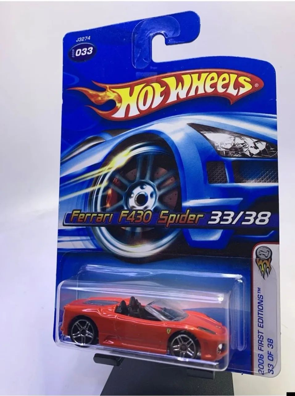 Hot Wheels 2006 First Editions FERRARI F430 SPIDER VERMELHA
