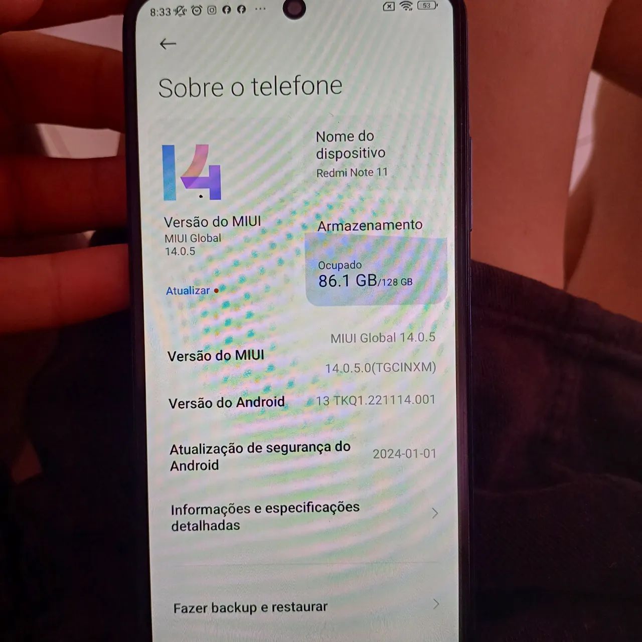 Redmi Note 11 usado - Foto 3
