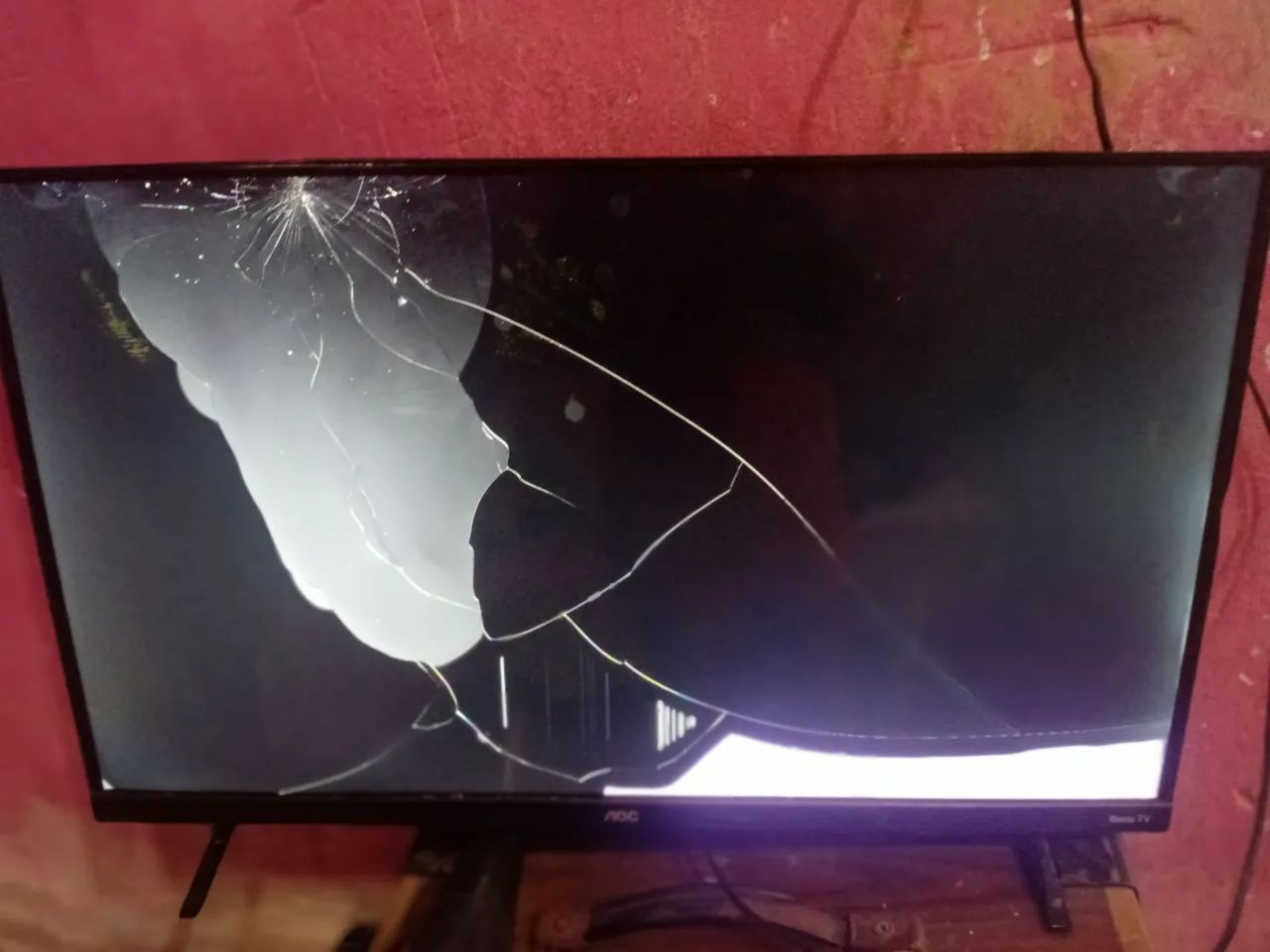 TV 32 com tela queimada