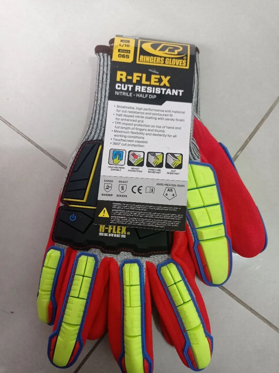 Luvas anti impacto  - Foto 3