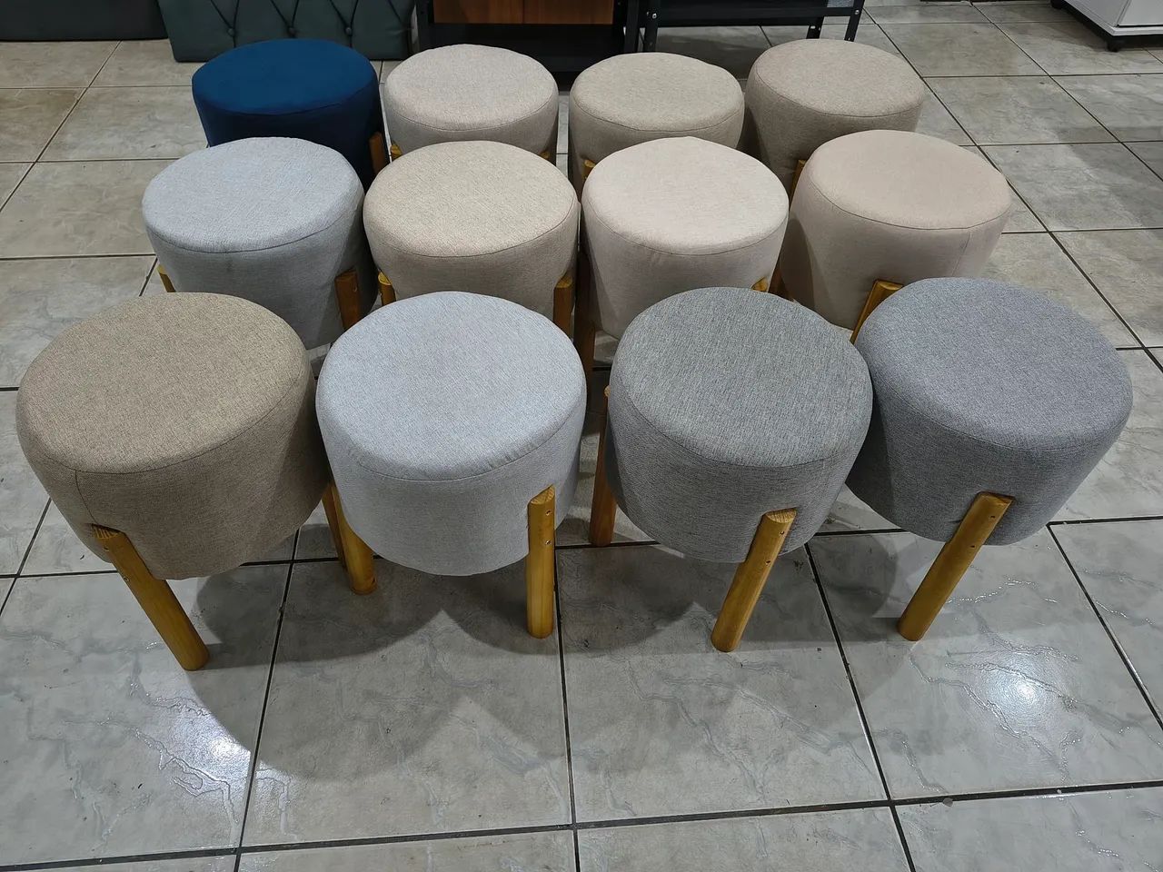 Puffs decorativo