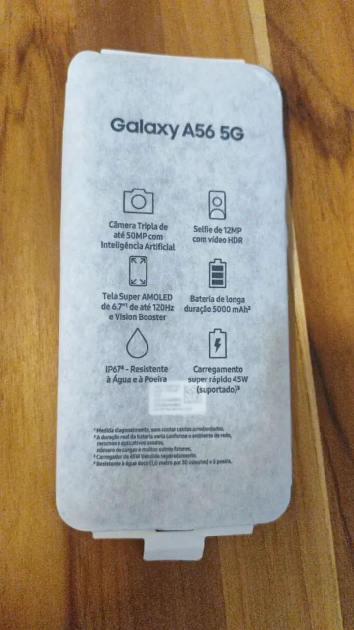その他 l 5 Samsung Galaxy A56 256 GB - Celulares e Smartphones - Hugo Lange